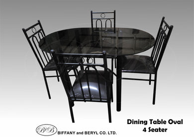 Dining 4 Seater (Oval)