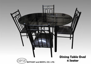 Dining 4 Seater (Oval)