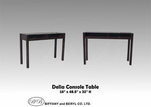 Delia Console Table